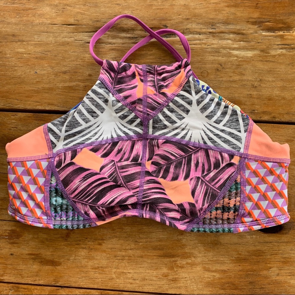 Maaji high neck bikini top